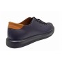 Pantofi barbati casual din piele naturala bleumarin 408SBL
